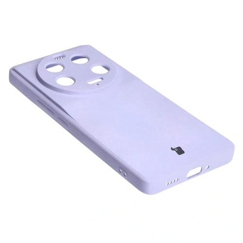 Etui Bizon Case Silicone Sq do Xiaomi 13 Ultra jasnofioletowe
