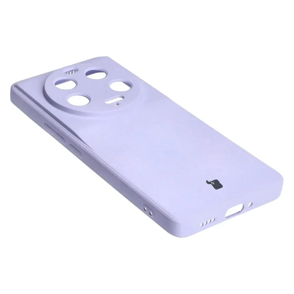 Hurtownia GSM - Caz de silicon Bizon Sq Xiaomi 13 Ultra mov deschis - BIZ2023 - {ean13} - Hurt