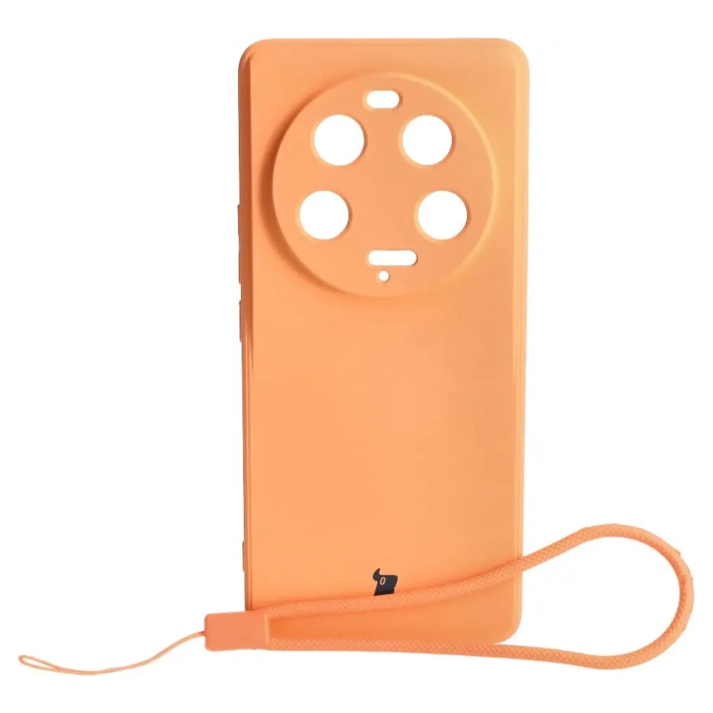 Hurtownia GSM - Bizon Case Silicone Sq Xiaomi 13 Ultra portocalie - BIZ2024 - {ean13} - Hurt