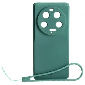 Hurtownia GSM - Etui Bizon Case Silicone Sq do Xiaomi 13 Ultra ciemnozielone - BIZ2026 - {ean13} - Hurt