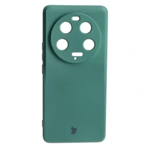 Hurtownia GSM - Etui Bizon Case Silicone Sq do Xiaomi 13 Ultra ciemnozielone - BIZ2026 - {ean13} - Hurt