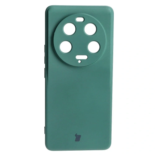 Etui Bizon Case Silicone Sq do Xiaomi 13 Ultra ciemnozielone