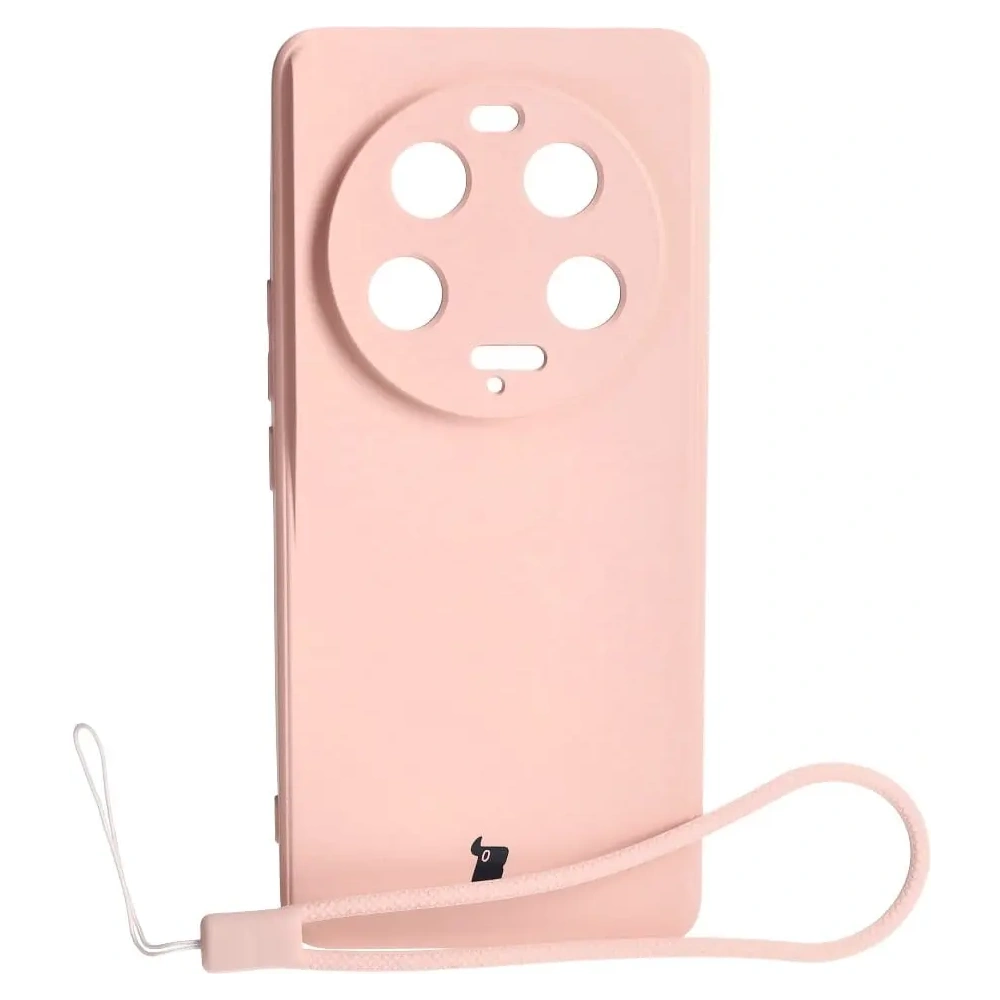 Wholesale Bizon Case Silicone Sq Xiaomi 13 Ultra light pink - BIZ2030 - {ean13} - Hurt