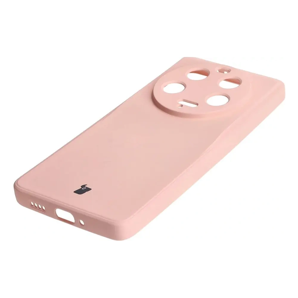 Wholesale Bizon Case Silicone Sq Xiaomi 13 Ultra light pink - BIZ2030 - {ean13} - Hurt