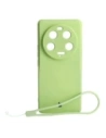 Etui Bizon Case Silicone Sq do Xiaomi 13 Ultra jasnozielone