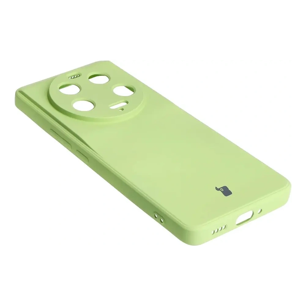 Hurtownia GSM - Bizon Case Silicon Sq Xiaomi 13 Ultra verde deschis - BIZ2033 - {ean13} - Hurt