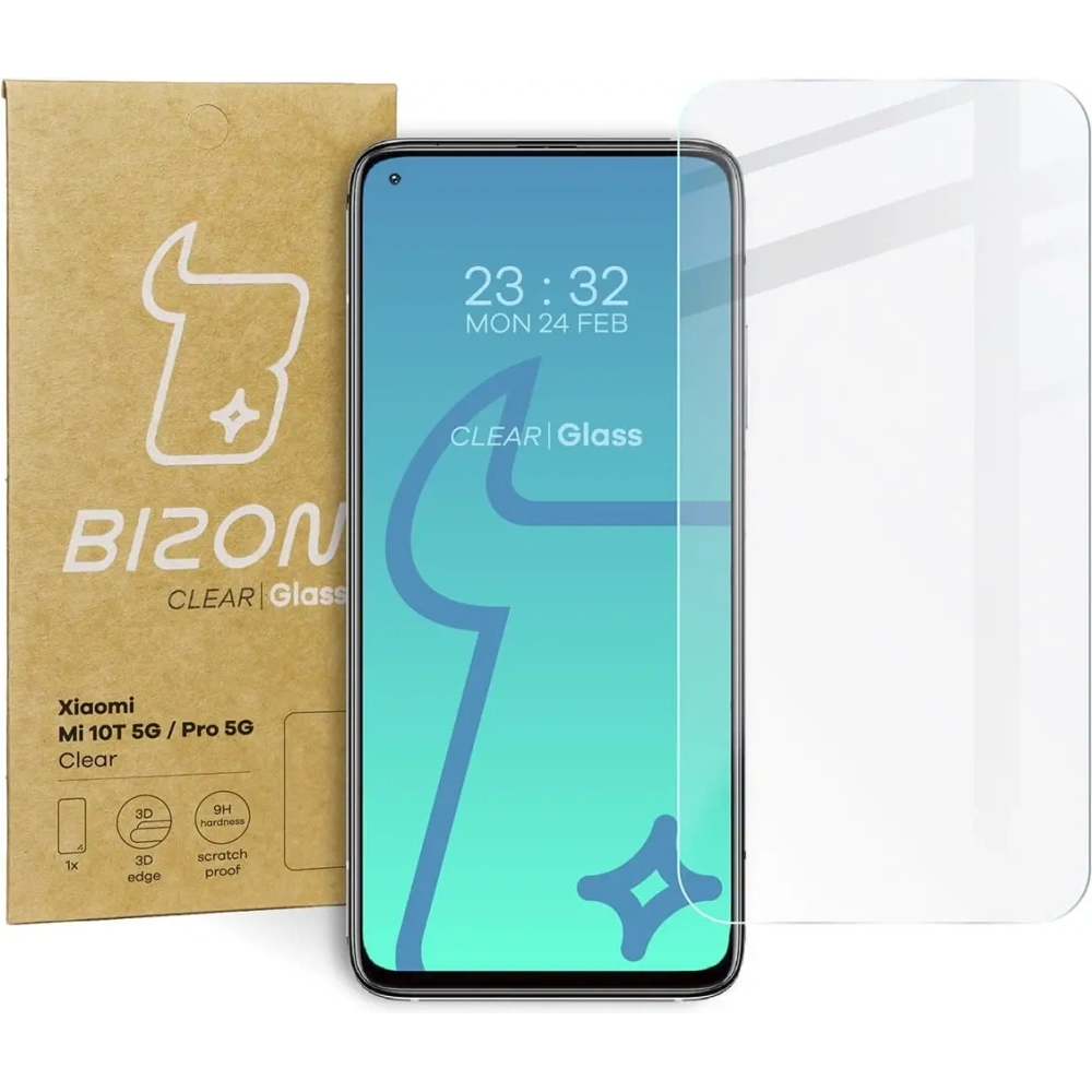 Hurtownia GSM - Tvrzené sklo Bizon Glass Clear pro Xiaomi Mi 10T 5G / Pro 5G - BIZ2035 - {ean13} - Hurt