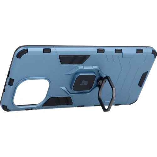 Etui Bizon Case Armor Ring do Xiaomi Mi 11 niebieskie