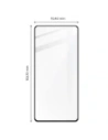 Hurtownia GSM - Szkło hartowane Bizon Glass Edge - [2 PACK] + ochrona na obiektyw Xiaomi Mi 11 Lite / 5G / 5G NE czarne - BIZ2037 - {ean13} - Hurt