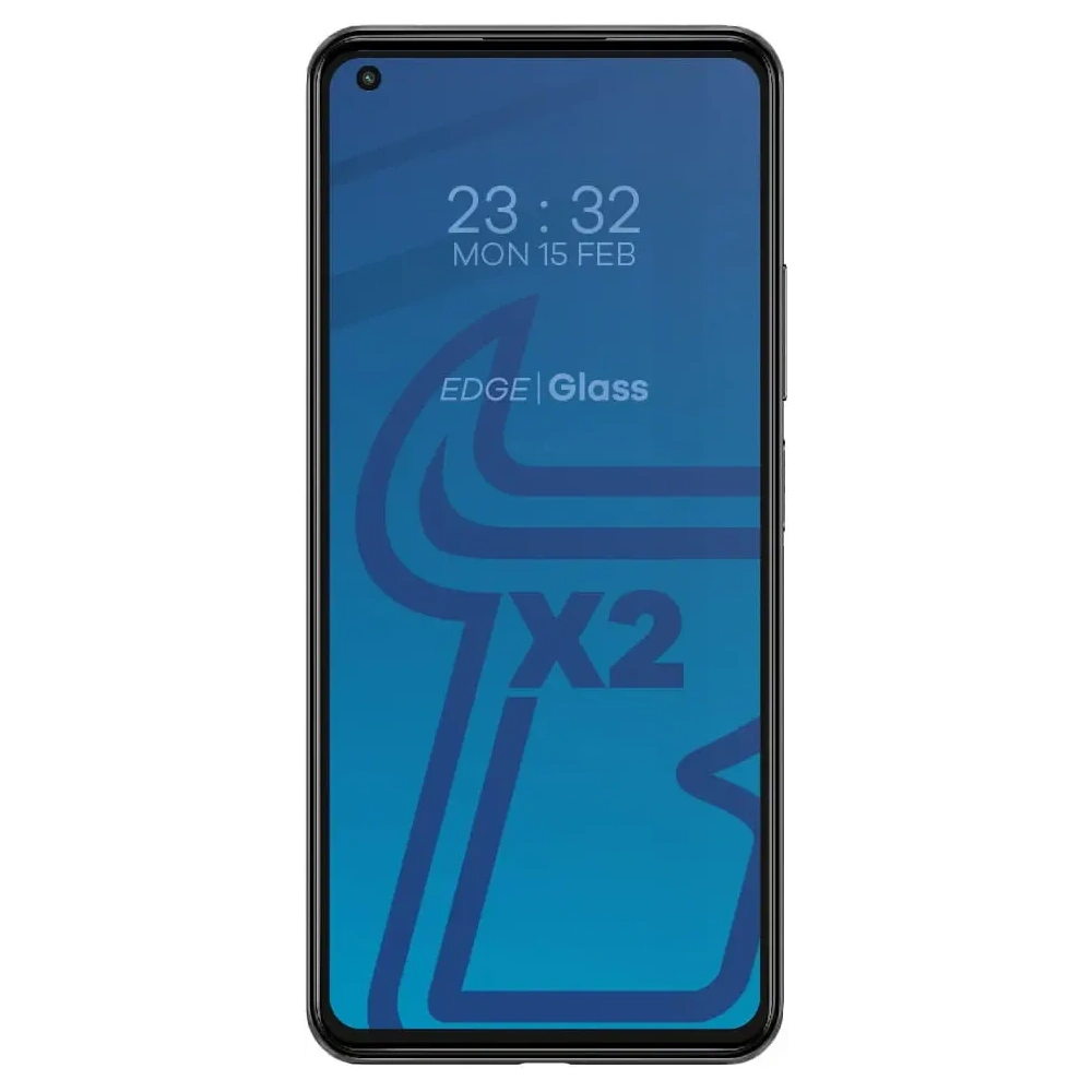 Hurtownia GSM - Szkło hartowane Bizon Glass Edge - [2 PACK] + ochrona na obiektyw Xiaomi Mi 11 Lite / 5G / 5G NE czarne - BIZ2037 - {ean13} - Hurt
