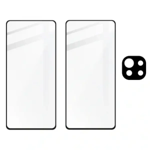 Hurtownia GSM - Tvrzené sklo Bizon Glass Edge - [2 PACK] + ochrana na objektiv Xiaomi Mi 11 Lite / 5G / 5G NE černé - BIZ2037 - {ean13} - Hurt
