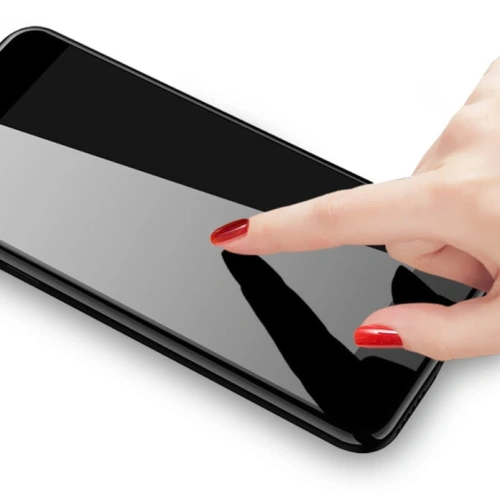 Szkło hartowane Bizon Glass Edge - [2 PACK] + ochrona na obiektyw Xiaomi Mi 11 Lite / 5G / 5G NE czarne