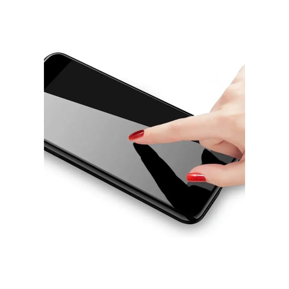 Hurtownia GSM - Szkło hartowane Bizon Glass Edge - [2 PACK] + ochrona na obiektyw Xiaomi Mi 11 Lite / 5G / 5G NE czarne - BIZ2037 - {ean13} - Hurt