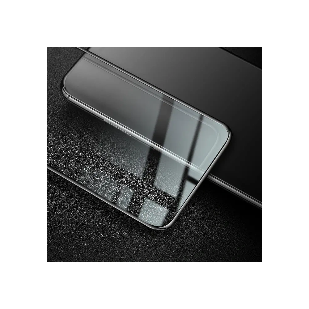 Hurtownia GSM - Szkło hartowane Bizon Glass Edge - [2 PACK] + ochrona na obiektyw Xiaomi Mi 11 Lite / 5G / 5G NE czarne - BIZ2037 - {ean13} - Hurt
