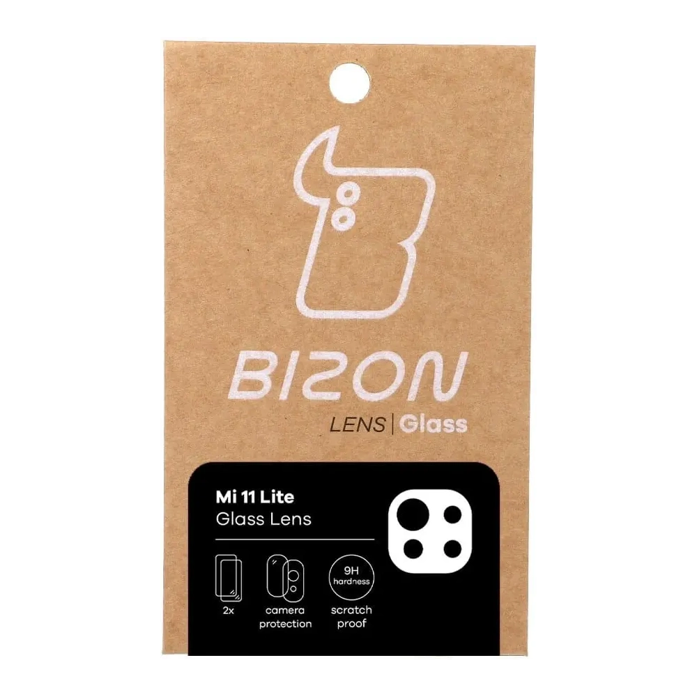 Hurtownia GSM - Bizon üveg lencse Xiaomi Mi 11 Lite / 5G / 5G NE [2 CSOMAG] - BIZ2038 - {ean13} - Hurt