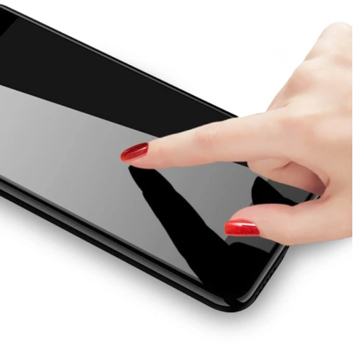 Szkło hartowane Bizon Glass Edge do Xiaomi Mi 11 Lite / 5G / 5G NE czarne