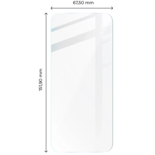 Szkło hartowane Bizon Glass Clear - 3 szt. + obiektyw Xiaomi Mi 11 Lite / 5G / 5G NE