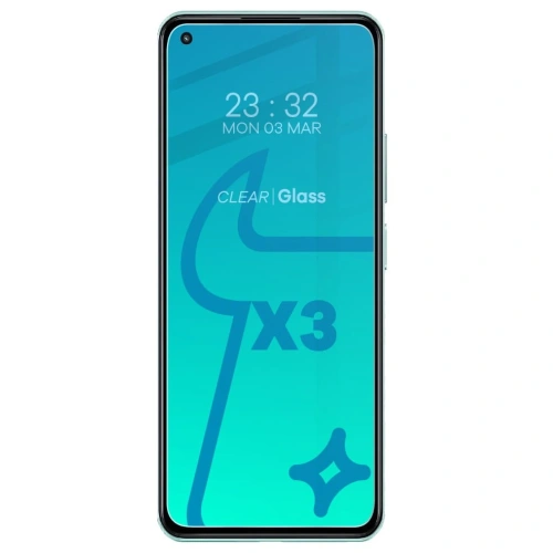 Szkło hartowane Bizon Glass Clear - 3 szt. + obiektyw Xiaomi Mi 11 Lite / 5G / 5G NE