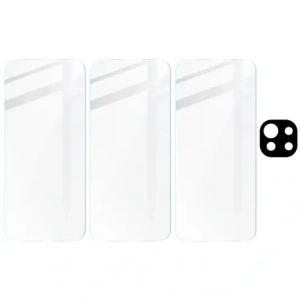 Hurtownia GSM - Tvrzené sklo Bizon Glass Clear - 3 ks + objektiv Xiaomi Mi 11 Lite / 5G / 5G NE - BIZ2040 - {ean13} - Hurt