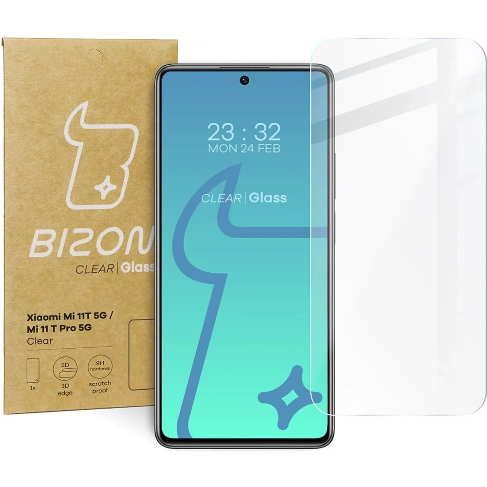 Hurtownia GSM - Tvrzené sklo Bizon Glass Clear pro Xiaomi Mi 11T 5G / 11T Pro 5G - BIZ2045 - {ean13} - Hurt