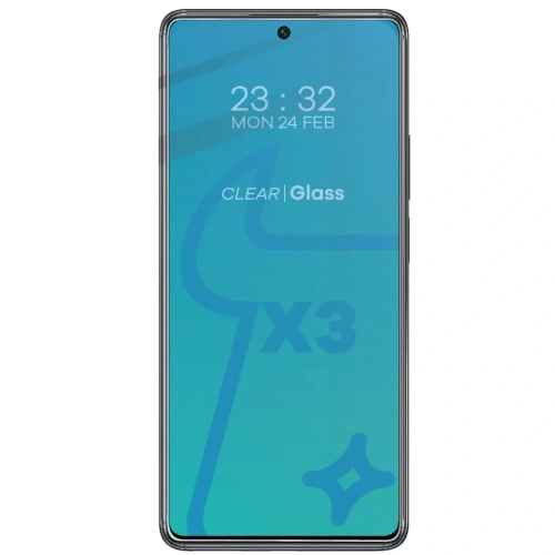 Szkło hartowane Bizon Glass Clear - 3 szt. + obiektyw Xiaomi 11T 5G / 11T Pro 5G