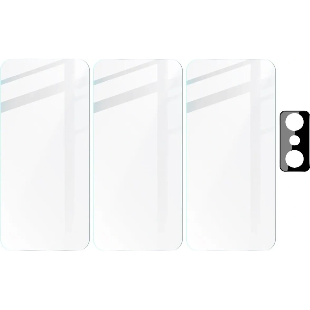 Wholesale Bizon Glass Clear tempered glass - 3 pcs. + lens glass Xiaomi 11T 5G / 11T Pro 5G - BIZ2046 - {ean13} - Hurt