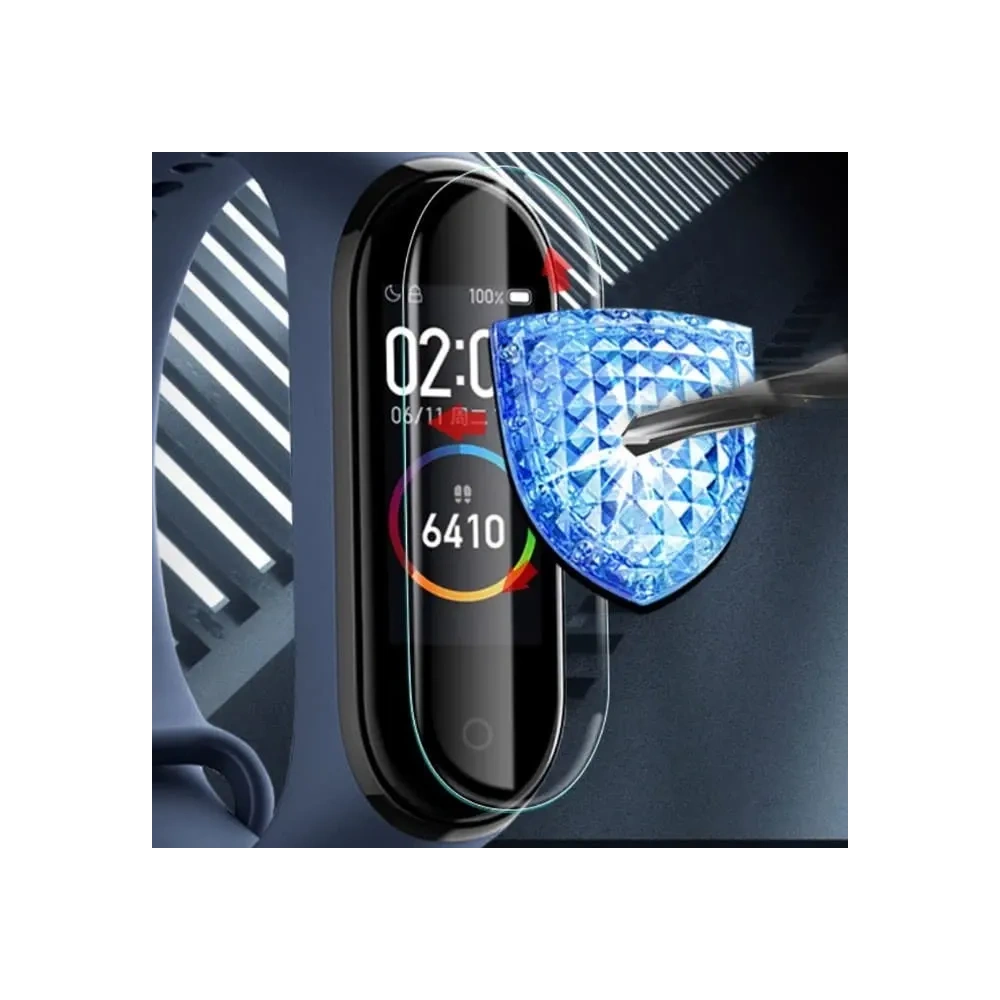 Wholesale Bizon Glass Hydrogel Xiaomi Mi Band 6 / 5 [2 PACK] - BIZ2049 - {ean13} - Hurt