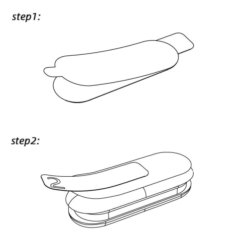 Folia hydrożelowa Bizon Glass Hydrogel Xiaomi Mi Band 6 / 5 [2 PACK]