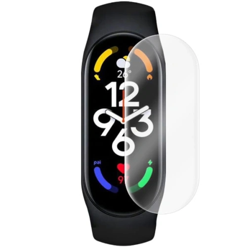 Folia hydrożelowa na ekran Bizon Glass Hydrogel Xiaomi Mi Band 7 [2 PACK]