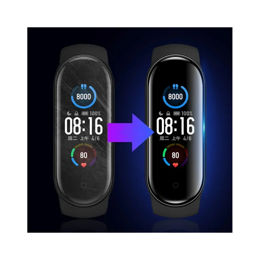 Hurtownia GSM - Bizon Glass Hydrogel Xiaomi Mi Band 7 [2 PACHET] - BIZ2050 - {ean13} - Hurt