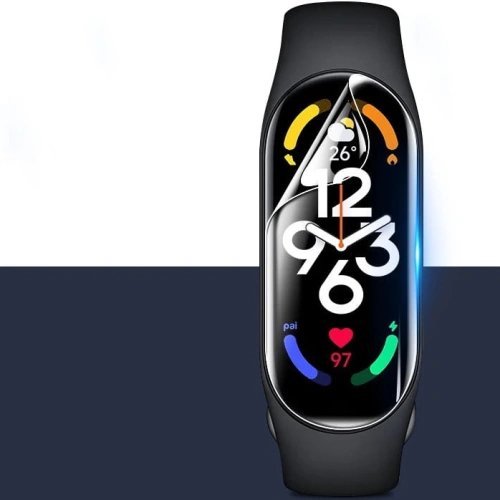 Folia hydrożelowa na ekran Bizon Glass Hydrogel Xiaomi Mi Band 7 [2 PACK]