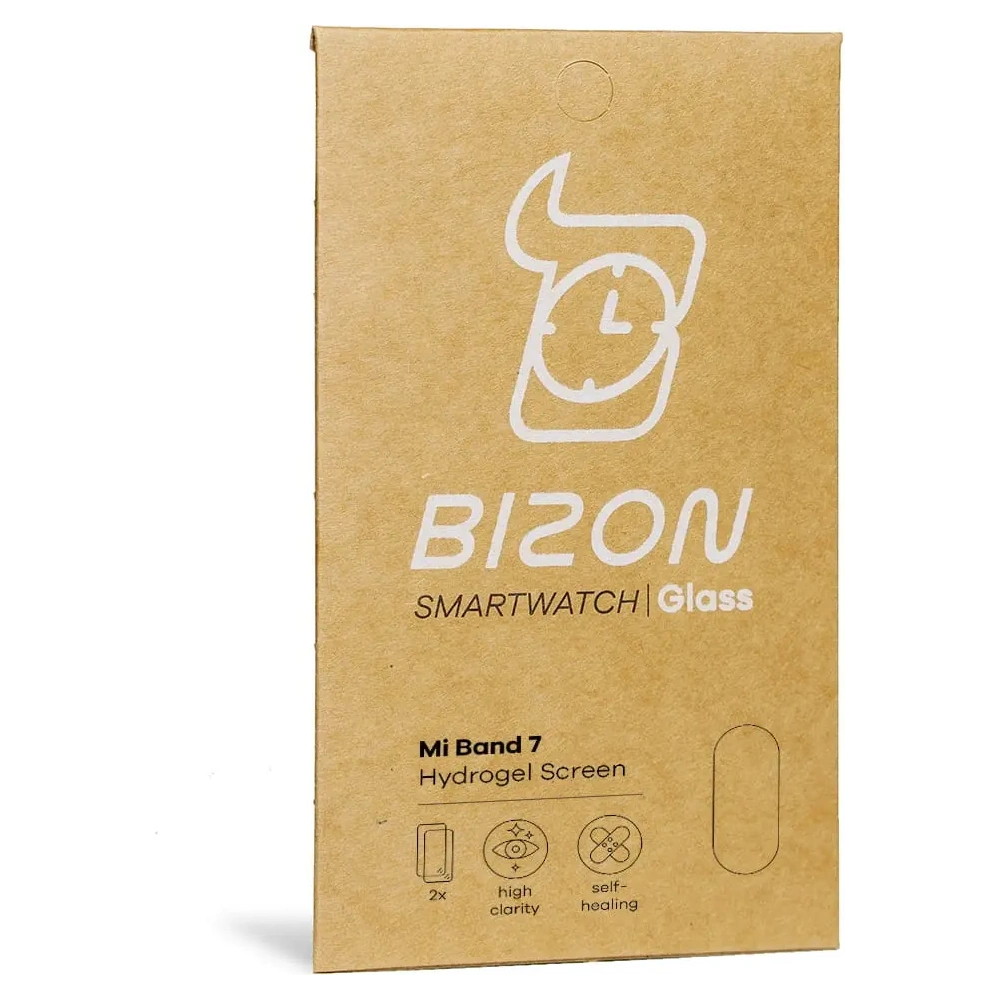 Hurtownia GSM - Bizon Glass Hydrogel Xiaomi Mi Band 7 [2 PACHET] - BIZ2050 - {ean13} - Hurt