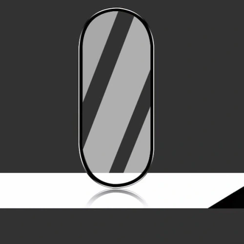 Szkło hybrydowe Bizon Glass Edge do Xiaomi Mi Smart Band 7 czarne