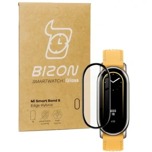Hurtownia GSM - Bizon Ceas de Sticlă Edge Hybrid Mi Smart Band 8 negru - BIZ2052 - {ean13} - Hurt