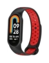 Hurtownia GSM - Bizon Strap Watch Octo Xiaomi Mi Smart Band 8 negru-roșu - BIZ2054 - {ean13} - Hurt