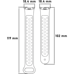 Hurtownia GSM - Pasek Bizon Strap Watch Octo do Xiaomi Mi Smart Band 8 černá-červená - BIZ2054 - {ean13} - Hurt