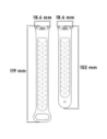 Hurtownia GSM - Pasek Bizon Strap Watch Octo do Xiaomi Mi Smart Band 8 černá-červená - BIZ2054 - {ean13} - Hurt