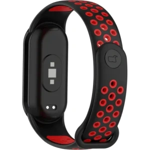 Hurtownia GSM - Bizon Strap Watch Octo Xiaomi Mi Smart Band 8 negru-roșu - BIZ2054 - {ean13} - Hurt