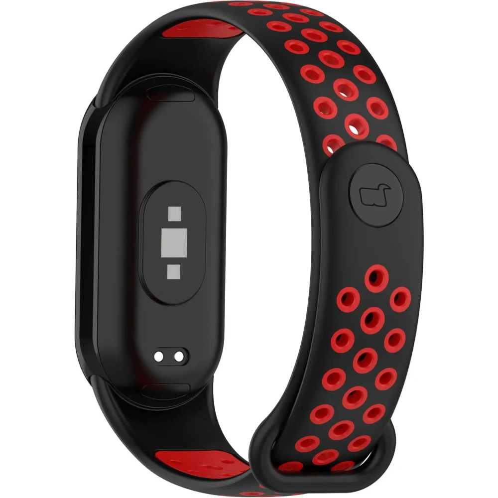 Hurtownia GSM - Pasek Bizon Strap Watch Octo do Xiaomi Mi Smart Band 8 černá-červená - BIZ2054 - {ean13} - Hurt