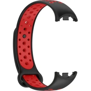 Hurtownia GSM - Bizon Strap Watch Octo Xiaomi Mi Smart Band 8 negru-roșu - BIZ2054 - {ean13} - Hurt