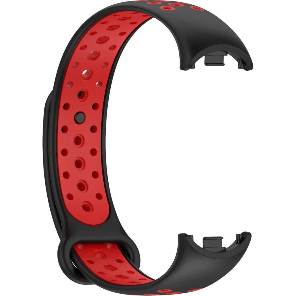 Hurtownia GSM - Bizon Strap Watch Octo Xiaomi Mi Smart Band 8 negru-roșu - BIZ2054 - {ean13} - Hurt