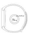 Hurtownia GSM - Pasek Bizon Strap Watch Octo do Xiaomi Mi Smart Band 8 černá-červená - BIZ2054 - {ean13} - Hurt
