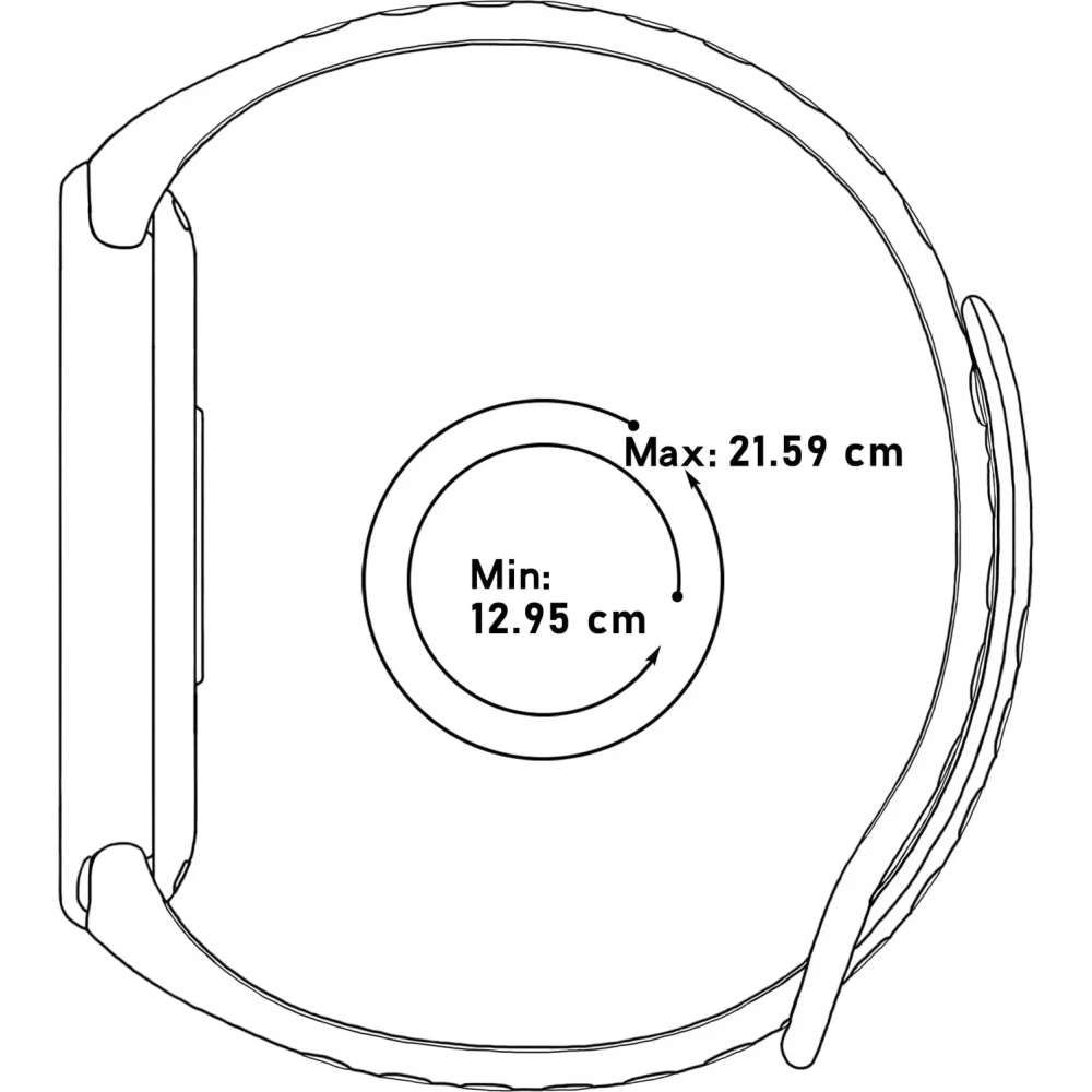 Hurtownia GSM - Bizon Strap Watch Octo Xiaomi Mi Smart Band 8 fekete-piros - BIZ2054 - {ean13} - Hurt
