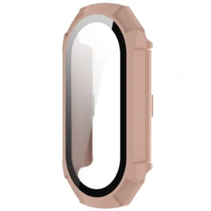 Hurtownia GSM - Etui Bizon Case+Glass Set do Xiaomi Mi Smart Band 8 růžové - BIZ2056 - {ean13} - Hurt
