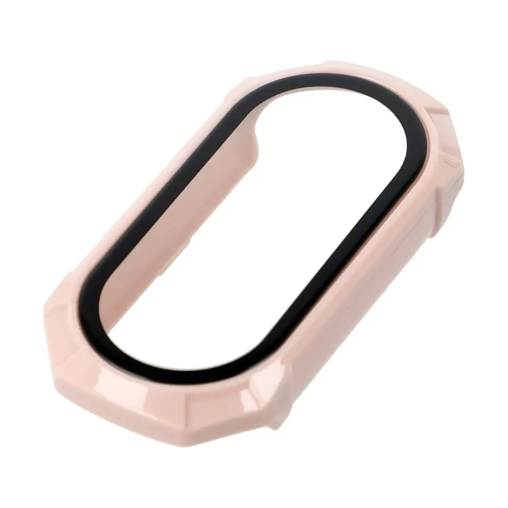 Hurtownia GSM - Bizon Set de Carcasă+Sticlă Xiaomi Mi Smart Band 8 roz - BIZ2056 - {ean13} - Hurt