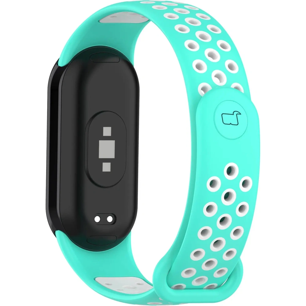 Hurtownia GSM - Bizon Strap Watch Octo Xiaomi Mi Smart Band 8 menta-fehér - BIZ2058 - {ean13} - Hurt