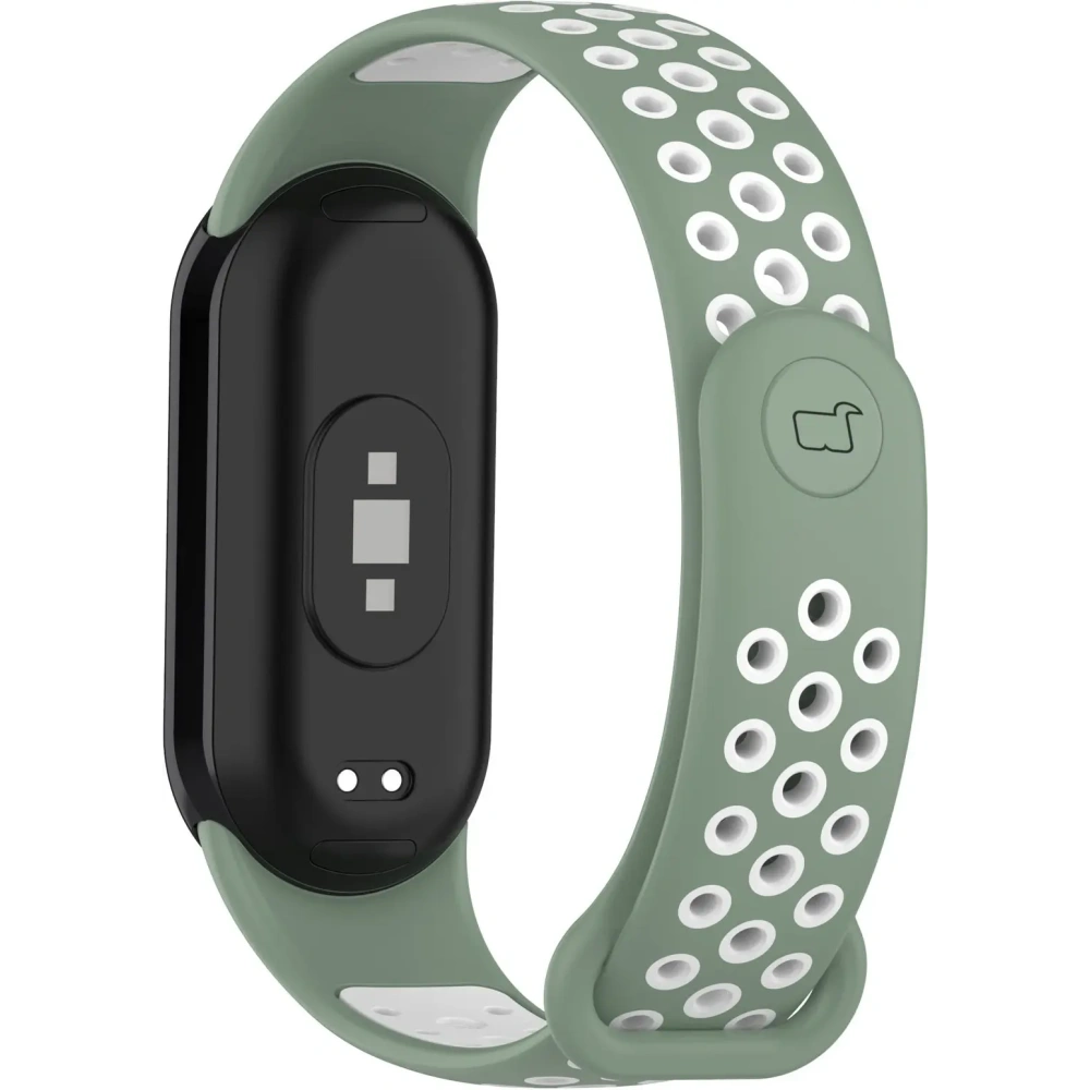 Hurtownia GSM - Bizon Strap Watch Octo Xiaomi Mi Smart Band 8 zöld-fehér - BIZ2060 - {ean13} - Hurt
