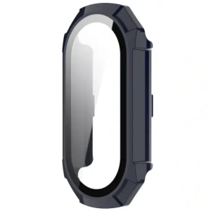Hurtownia GSM - Set de carcasă + sticlă Bizon Xiaomi Mi Smart Band 8 albastru - BIZ2061 - {ean13} - Hurt