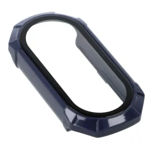 Hurtownia GSM - Set de carcasă + sticlă Bizon Xiaomi Mi Smart Band 8 albastru - BIZ2061 - {ean13} - Hurt