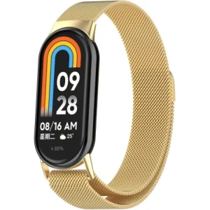 Hurtownia GSM - Bizon pántos óra lánc Xiaomi Mi Smart Band 8 arany - BIZ2063 - {ean13} - Hurt